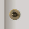 Divo Round Snib Lock - Brushed Bronze