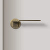 Fold Internal Door Handle - Brushed Bronze